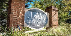 Ashley Estates Clemson Sign Bright